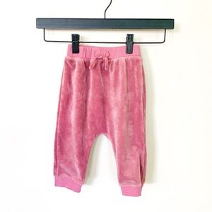 Gymboree | Baby Girl Velvet Like Joggers 12-18 M